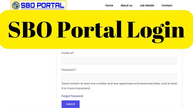 SBO Portal Login